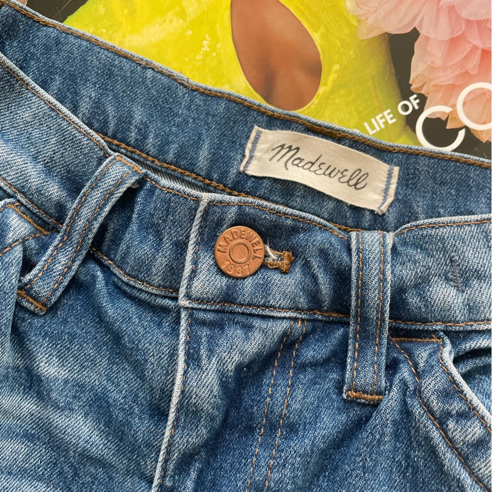 Madewell cropped jeans